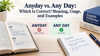 Anyday vs. Any Day