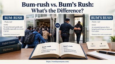 Bum-rush vs. Bum’s Rush