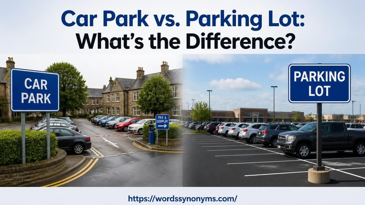 Car Park vs. Parking Lot