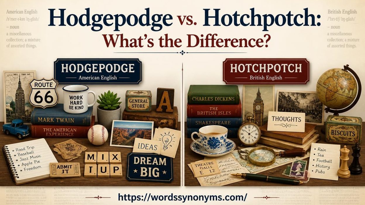 Hodgepodge or Hotchpotch