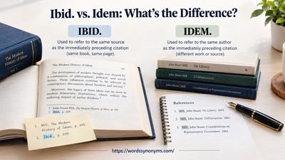 Ibid. vs. Idem