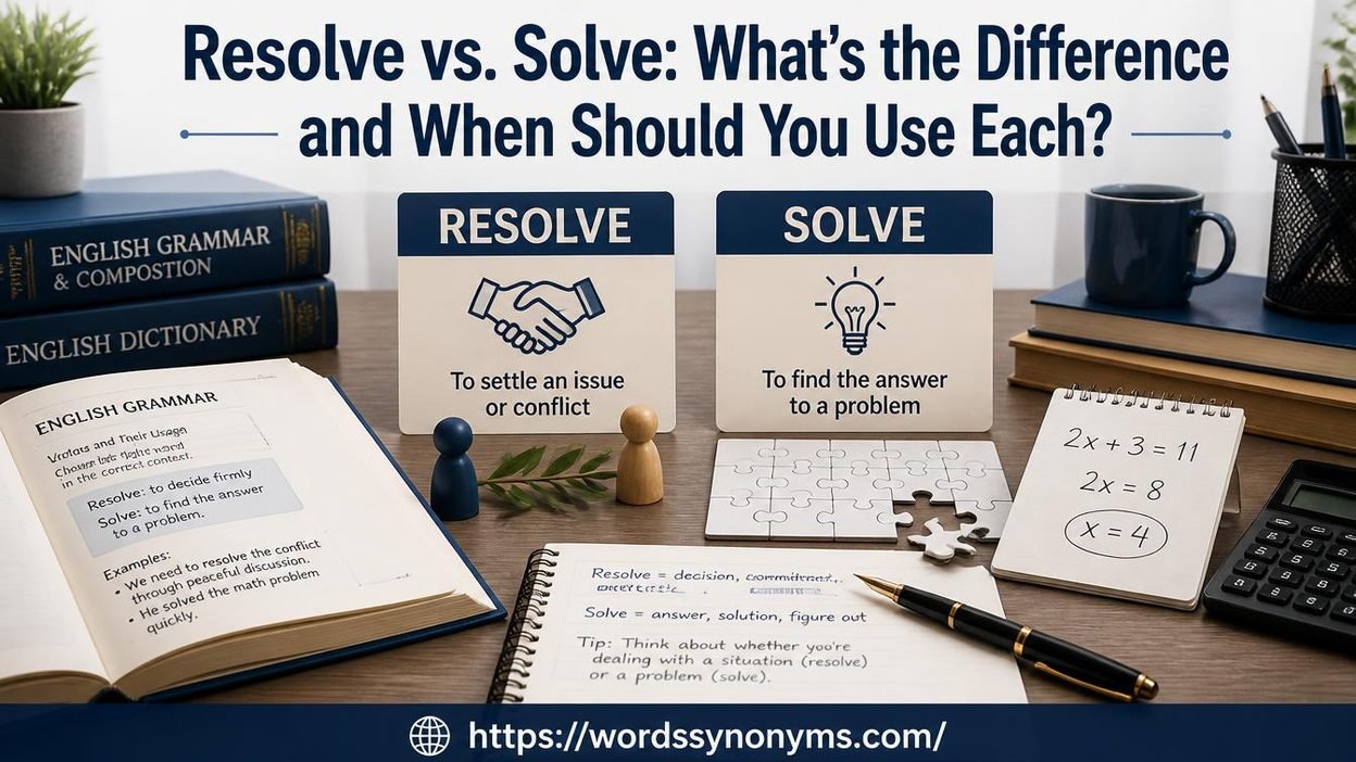 Resolve vs. Solve