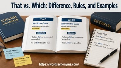 That vs. Which