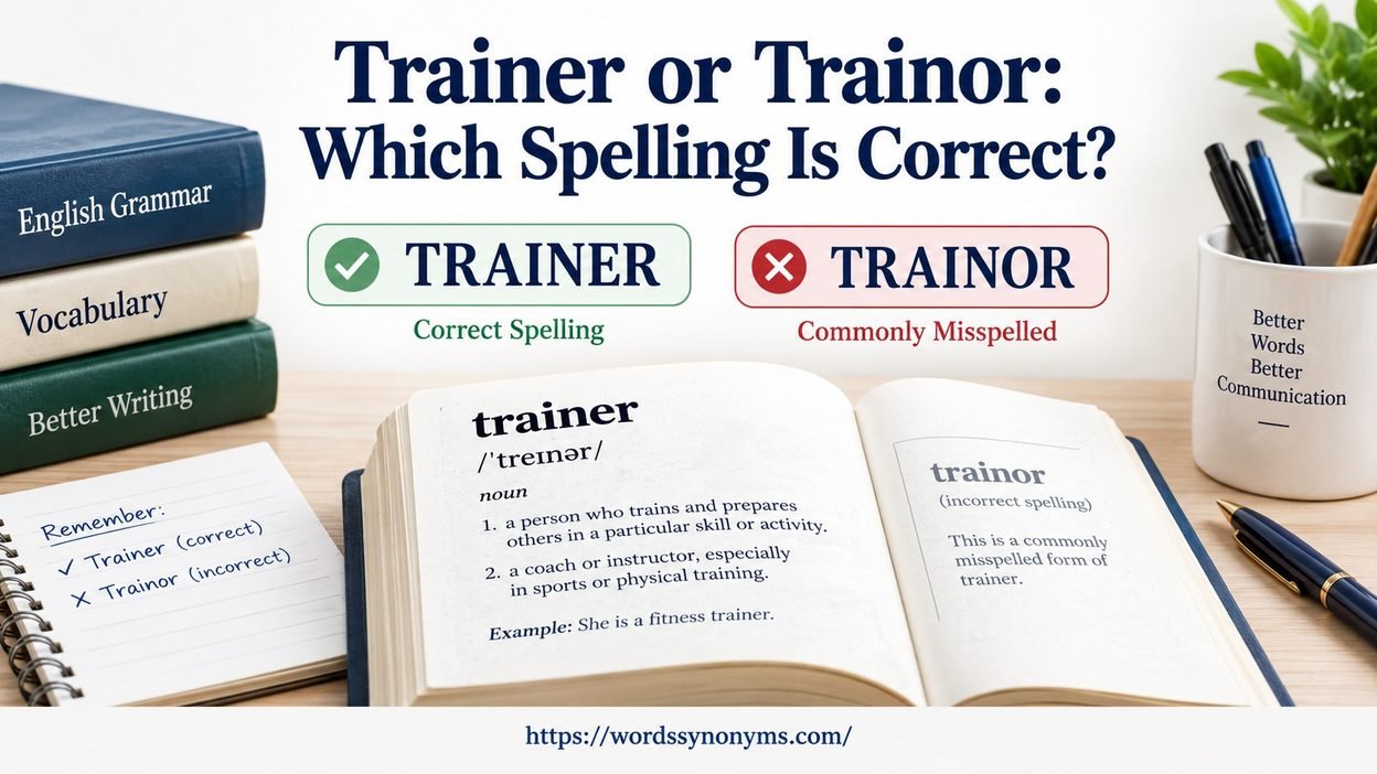 Trainer or Trainor