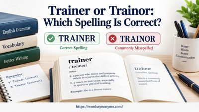 Trainer or Trainor