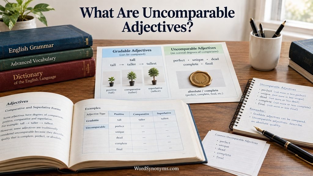 What Are Uncomparable Adjectives?
