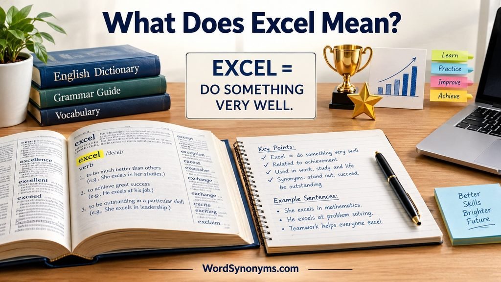 What Does Excel Mean