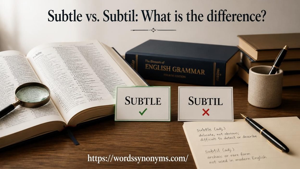 Subtle vs. Subtil