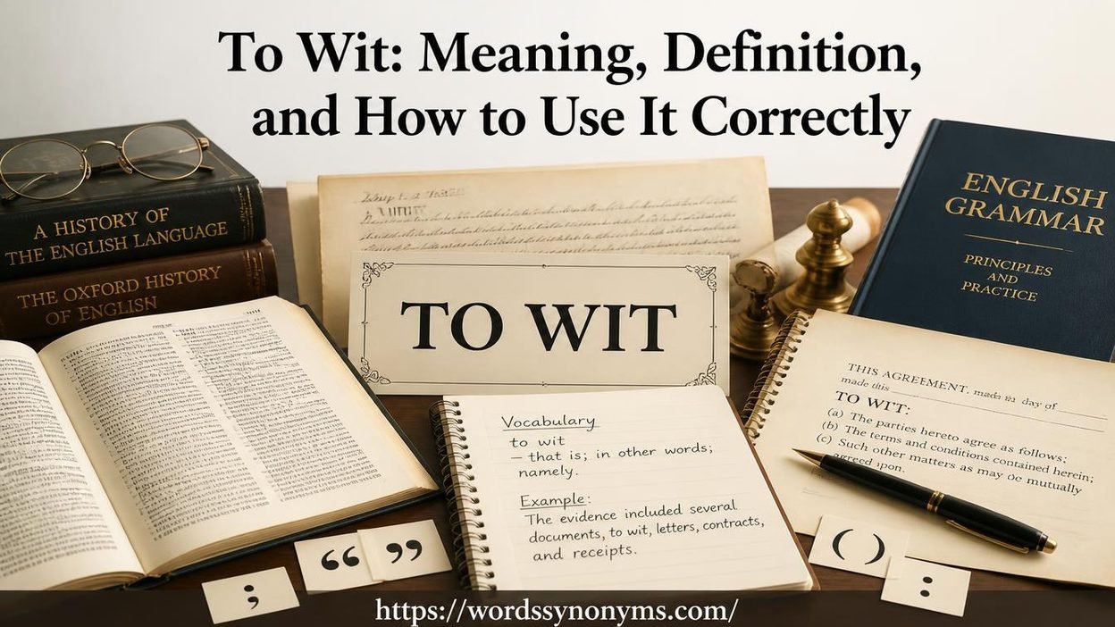 To Wit