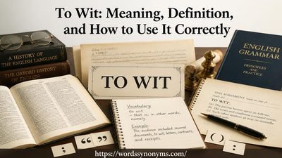 To Wit