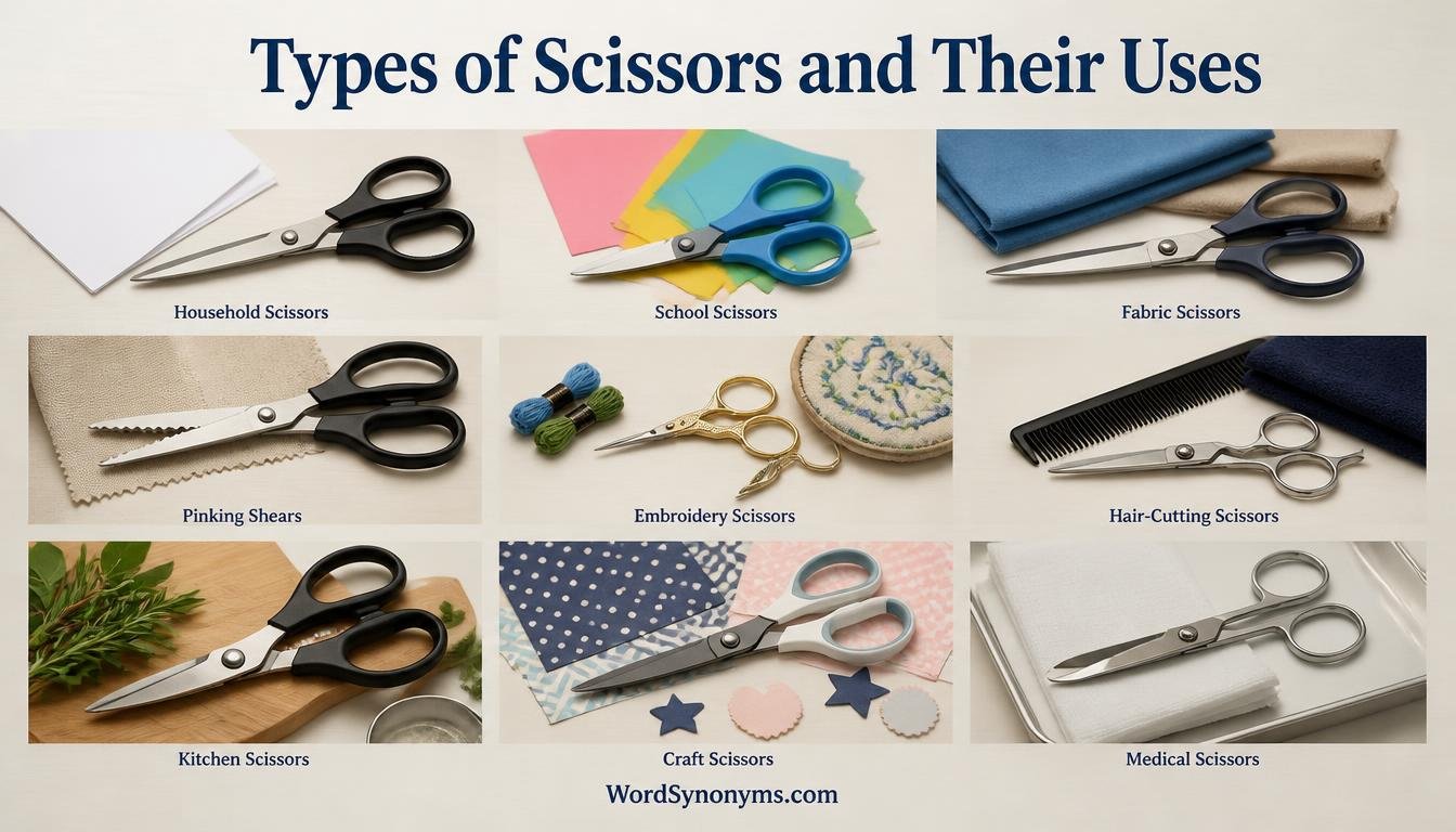 Types of Scissors and Their Uses