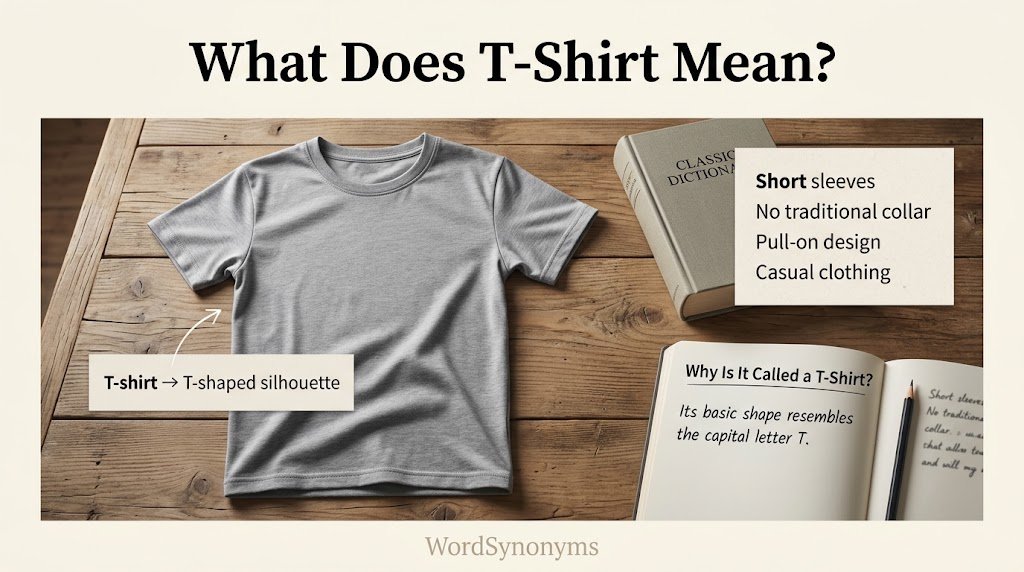 What Does T-Shirt Mean?