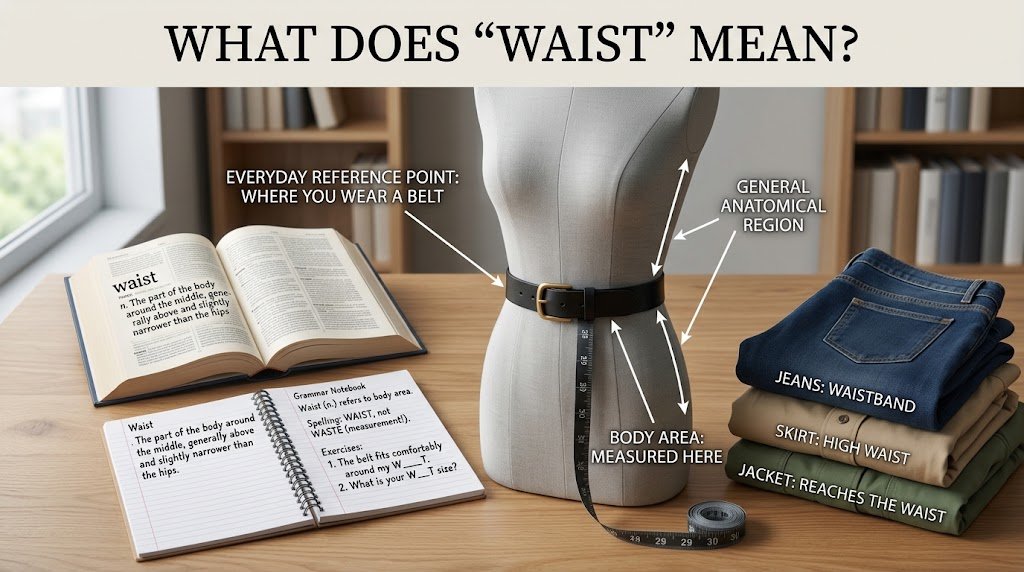 What Does “Waist” Mean?